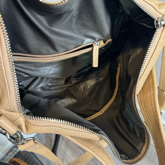 Kelsi Dagger Leather MacKenzie Zipper Satchel Bag - Picture 4 of 11